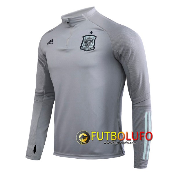 Sudadera de entrenamiento España Gris Claro 2019/2020