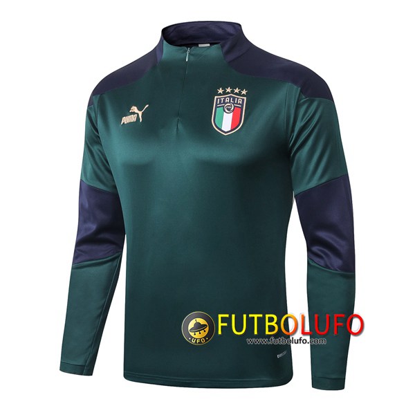 Sudadera de entrenamiento Italia Verde 2020/2021