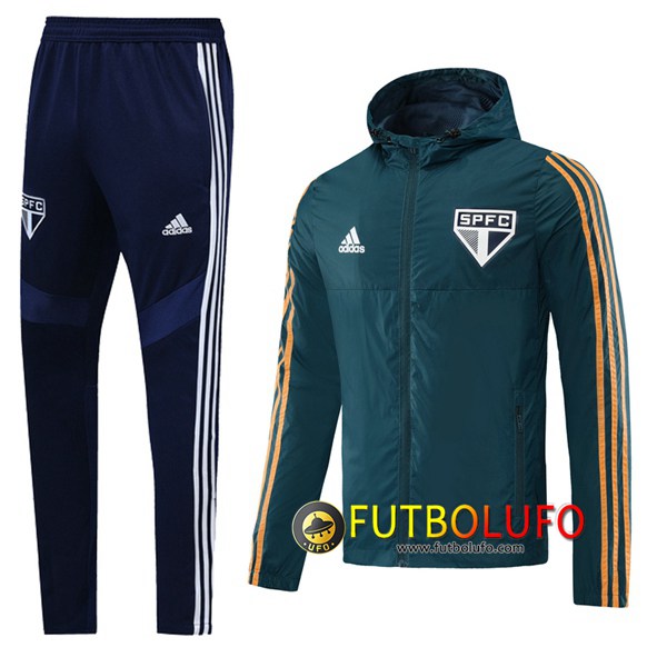 Chandal del Sao Paulo FC Azul 2019 2020 Rompevientos + Pantalones