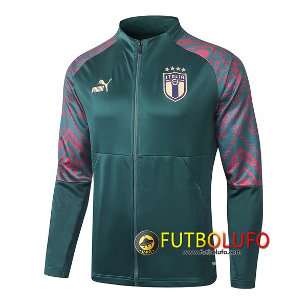 Chaqueta Futbol Italia Verde 2020 2021