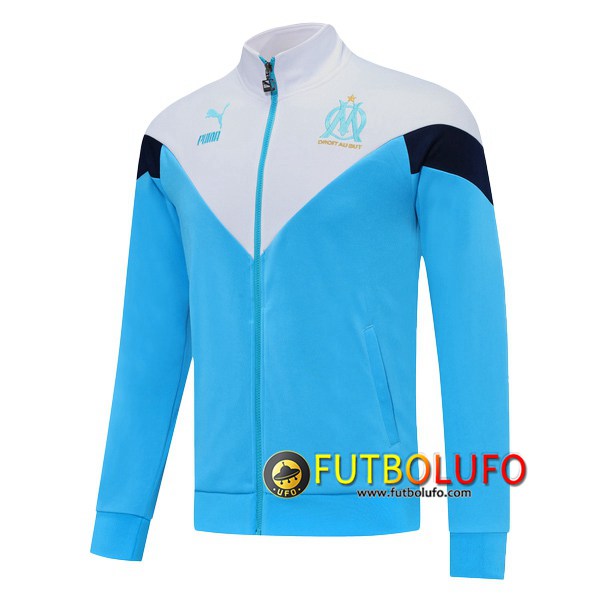 Chaqueta Futbol Marsella OM Azul 2019 2020