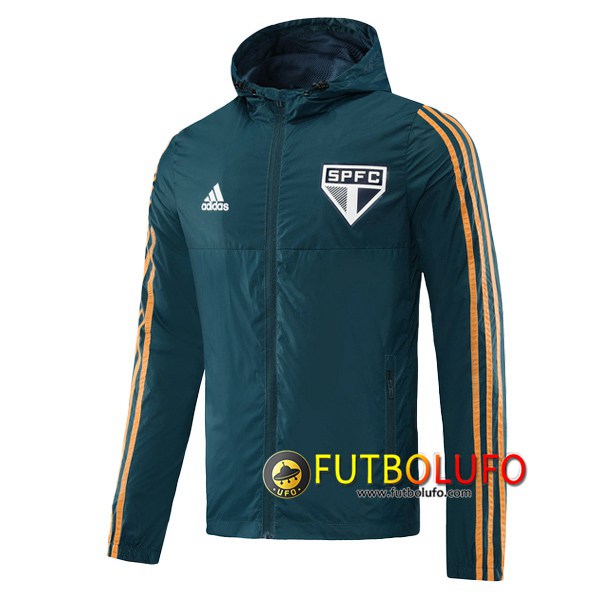 Chaqueta Futbol Rompevientos Sao Paulo FC Azul 2019 2020