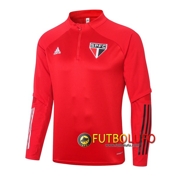 Sudadera de entrenamiento Sao Paulo FC Roja 2020/2021