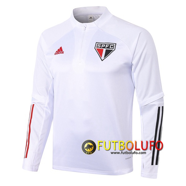 Sudadera de entrenamiento Sao Paulo FC Blanco 2020/2021