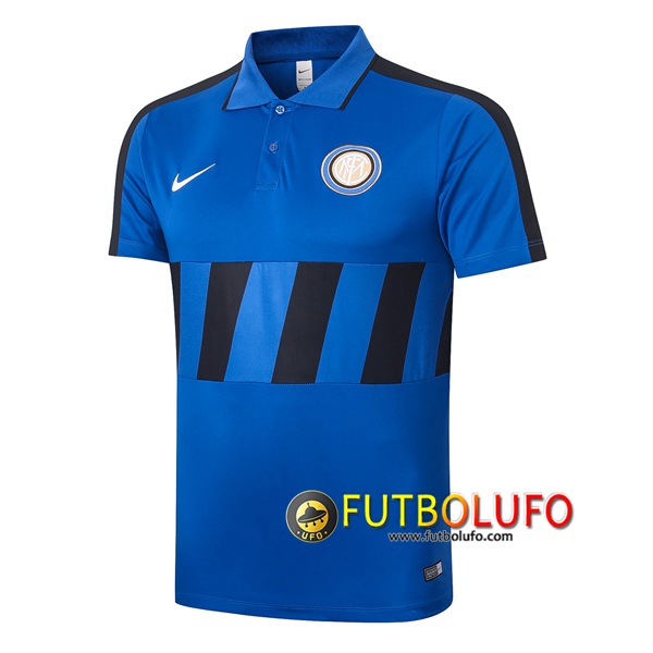 Polo Futbol Inter Milan Azul Negro 2020/2021