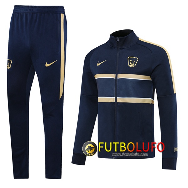 Chandal del Pumas UNAM Azul Real 2020 2021 Chaqueta + Pantalones
