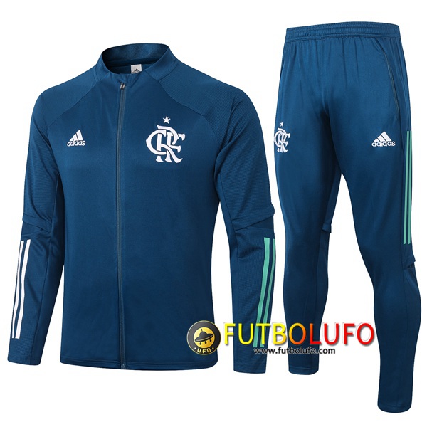 Chandal del Flamengo Azul Real 2020 2021 Chaqueta + Pantalones