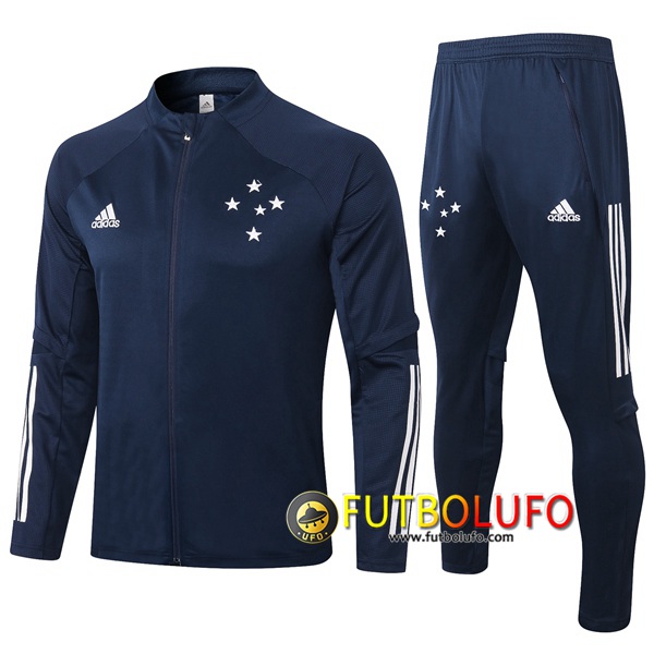 Chandal del Cruzeiro EC Azul Real 2020 2021 Chaqueta + Pantalones