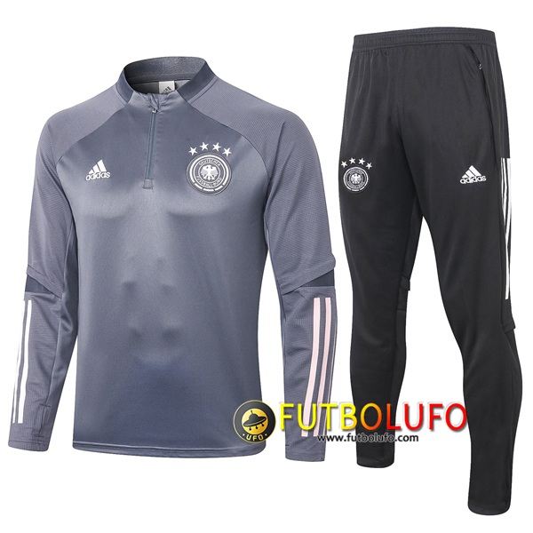 Chandal del Alemania Gris Claro 2020 2021 Sudadera + Pantalones