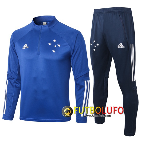Chandal del Cruzeiro EC Azul 2020 2021 Sudadera + Pantalones