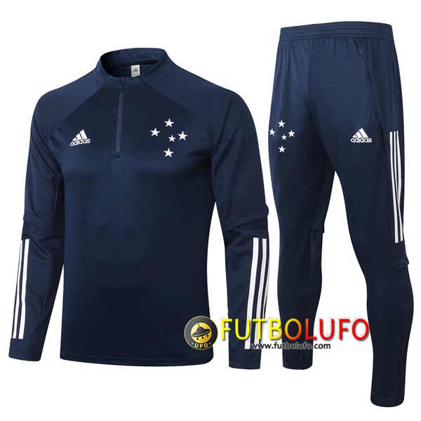 Chandal del Cruzeiro EC Azul Real 2020 2021 Sudadera + Pantalones