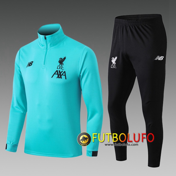 Chandal del FC Liverpool Ninos Verde 2020/2021 Sudadera + Pantalones