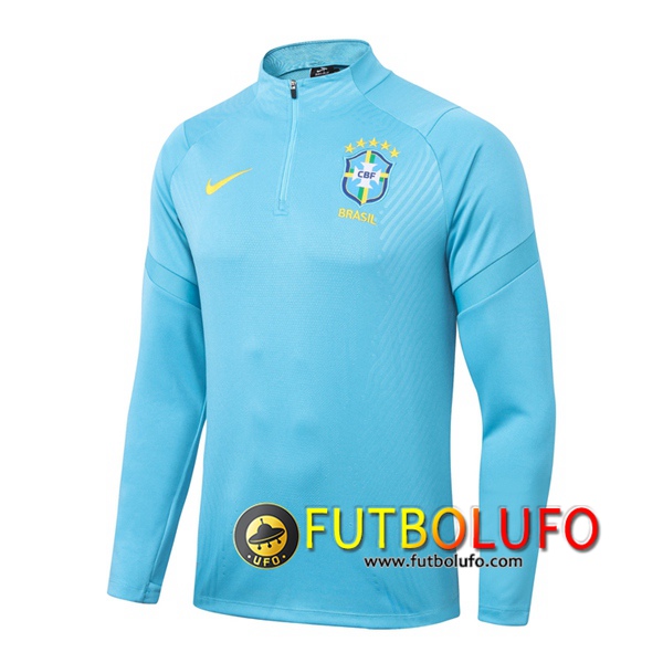 Sudadera de entrenamiento Brasil Azul 2020/2021