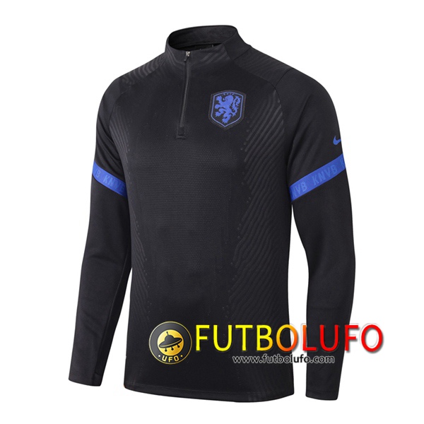 Sudadera de entrenamiento Países Bajos Negro 2020/2021