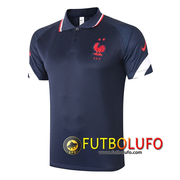 Polo Futbol Francia Azul Royal 2020/2021