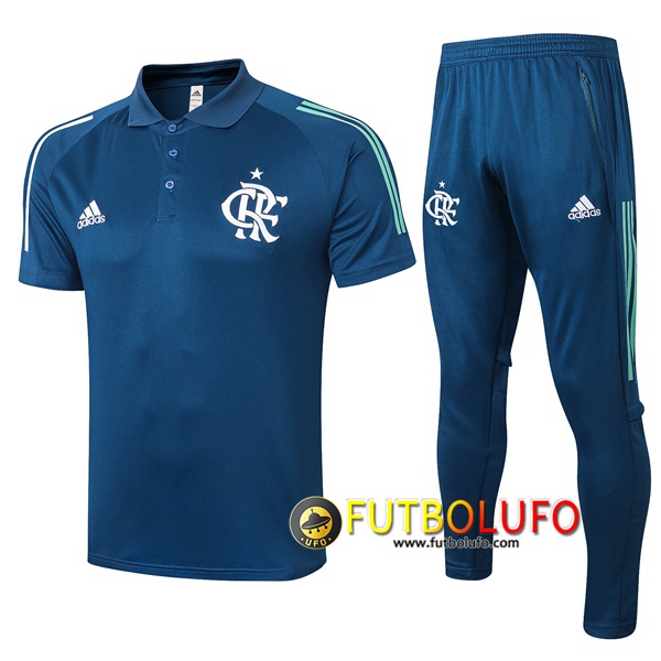 Polo Traje Flamengo + Pantalones Azul Royal 2020/2021