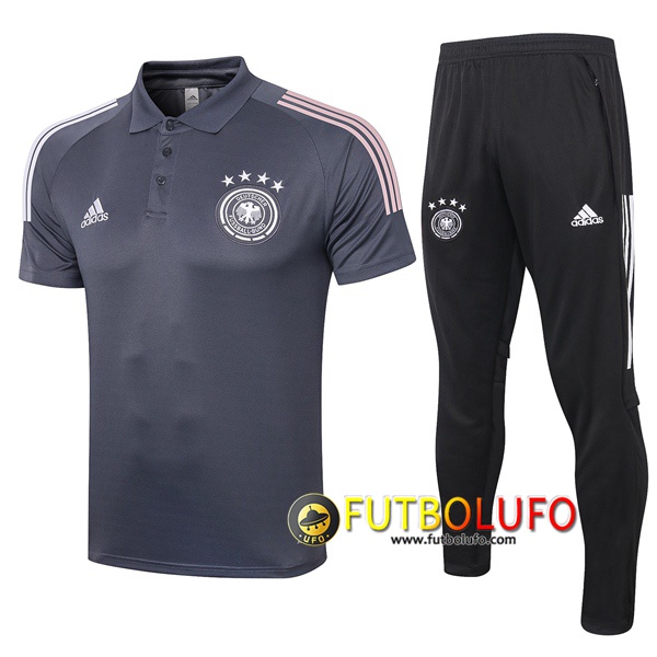 Polo Traje Alemania + Pantalones Gris Oscuro 2020/2021