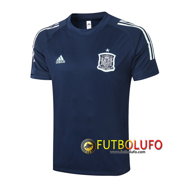 Camiseta Entrenamiento España Azul Royal 2020/2021