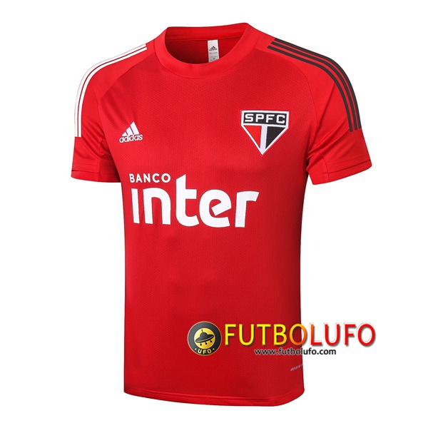 Camiseta Entrenamiento Sao Paulo FC Roja 2020/2021