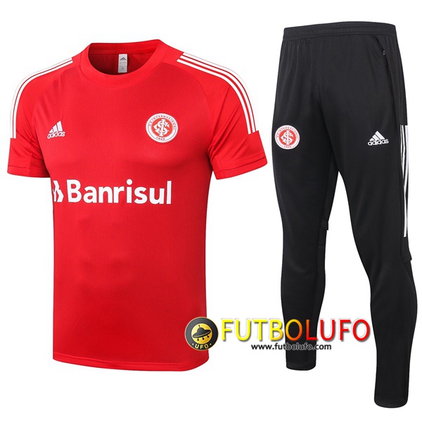 Camiseta Entrenamiento SC Internacional + Pantalones Roja 2020/2021