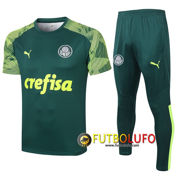 Camiseta Entrenamiento Palmeiras + Pantalones Verde 2020/2021