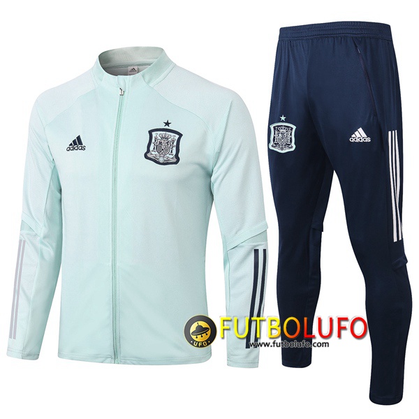 Chandal del España Verde 2020 2021 Chaqueta + Pantalones