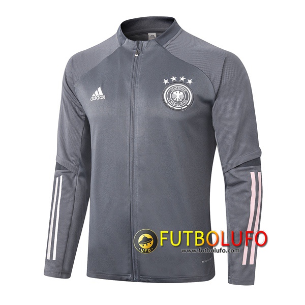 Chaqueta Futbol Alemania Gris Oscuro 2020/2021