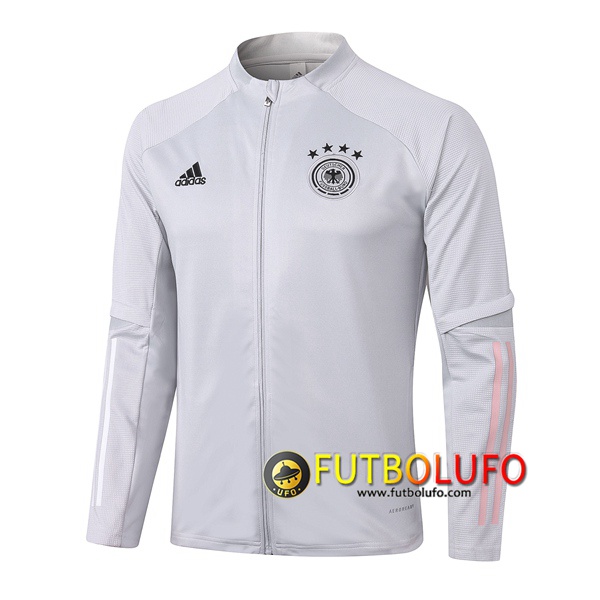 Chaqueta Futbol Alemania Gris Claro 2020/2021