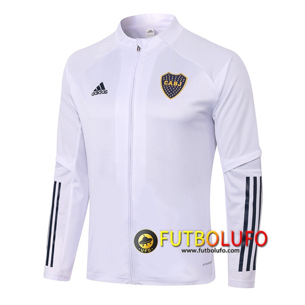 Chaqueta Futbol Boca Juniors Blanco 2020/2021