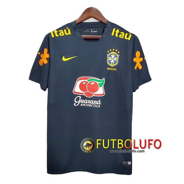 Camiseta Entrenamiento Brasil Gris Oscuro 2020/2021