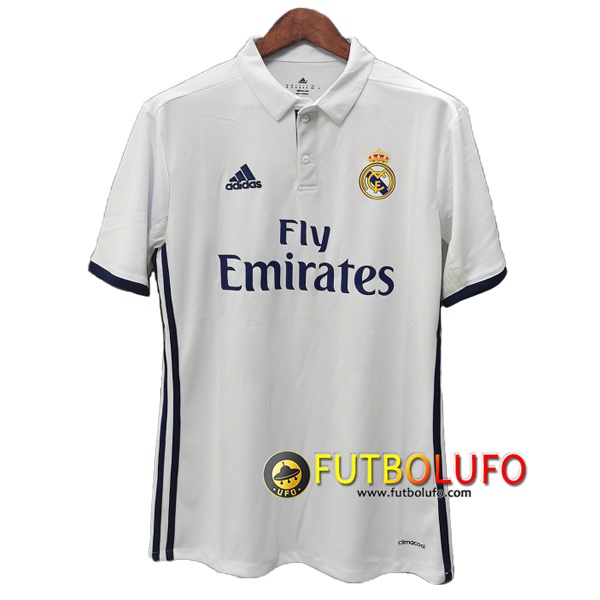 Camiseta Futbol Real Madrid Retro Primera 2016/2017