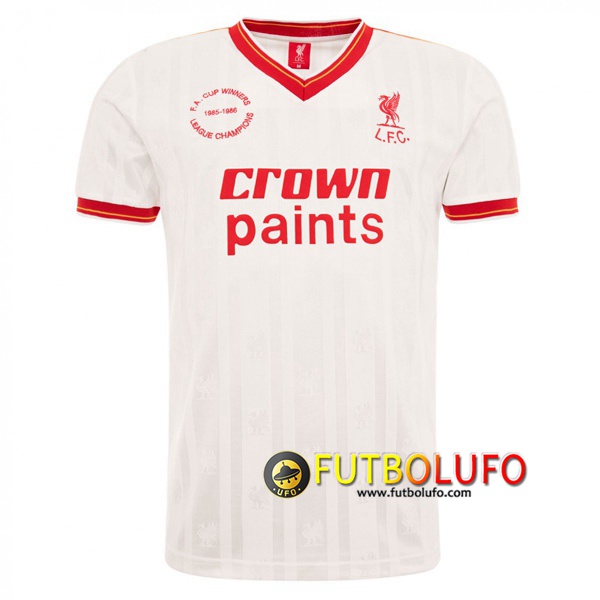 Camiseta Futbol FC Liverpool Retro Segunda 1985/1986