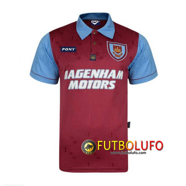 Camiseta Futbol West Ham Retro Primera 1995/1997