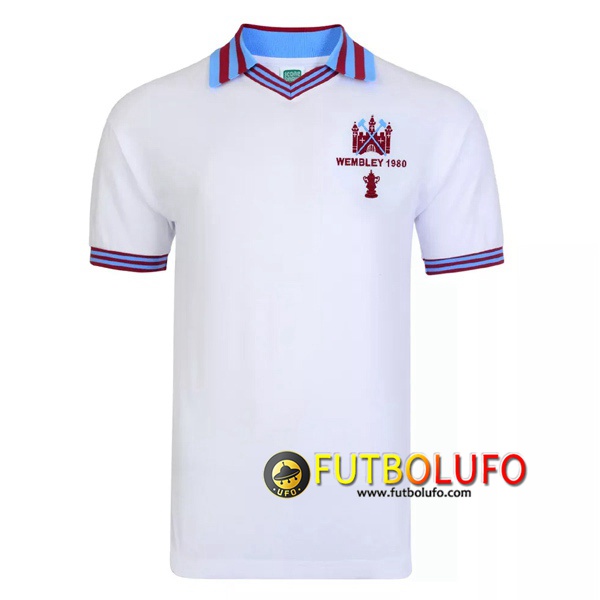 Camiseta Futbol West Ham Retro Finale de la FA Cup 1980