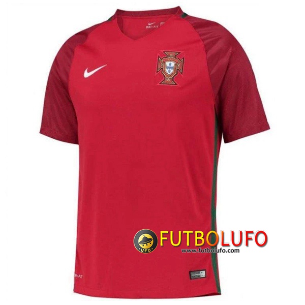 Camiseta Futbol Portugal Retro Primera 2016