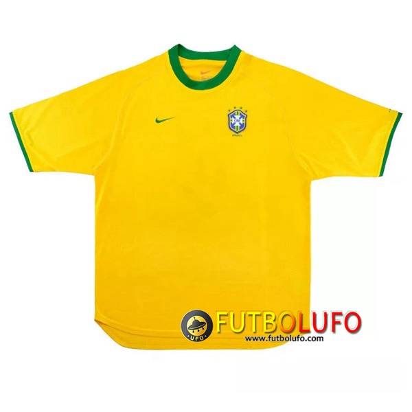 Camiseta Futbol Brasil Retro Primera 2000