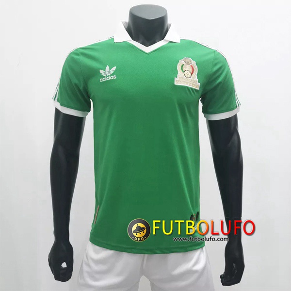 Camiseta Futbol Mexico Retro Primera 1986