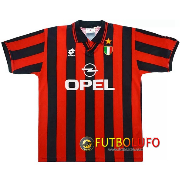 Camiseta Futbol Milan AC Retro Primera 1996/1997