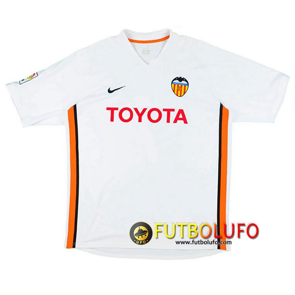 Camiseta Futbol Valencia Retro Primera 2006/2007