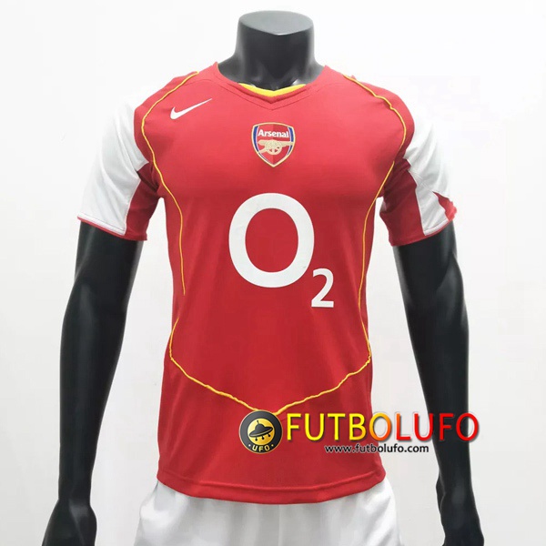 Camiseta Futbol Arsenal Retro Primera 2004/2005