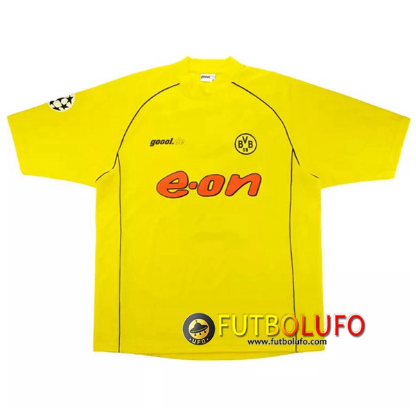 Camiseta Futbol Dortmund BVB Retro Primera 2002/2003