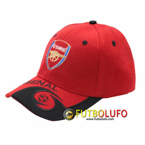 Gorra de Futbol Arsenal Roja