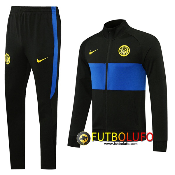 Chandal del Inter Milan Negro 2020 2021 Chaqueta + Pantalones