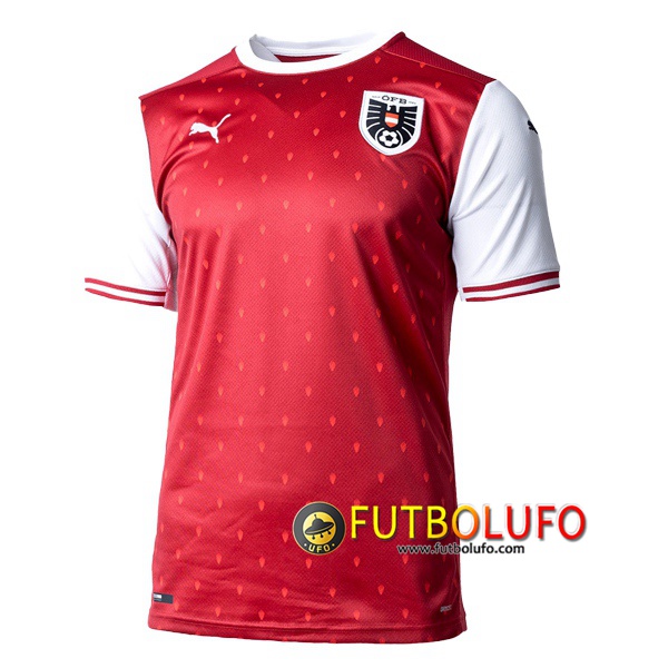 Primera Camiseta Futbol Austria UEFA Euro 2020