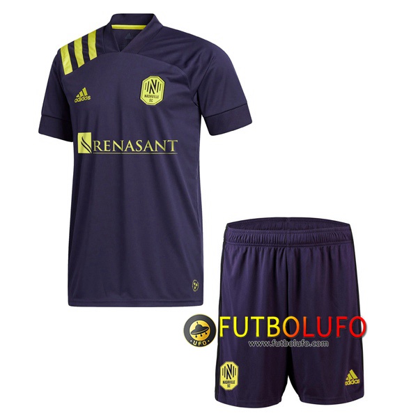 Camiseta Futbol Nashville SC Ninos Segunda 2020/2021