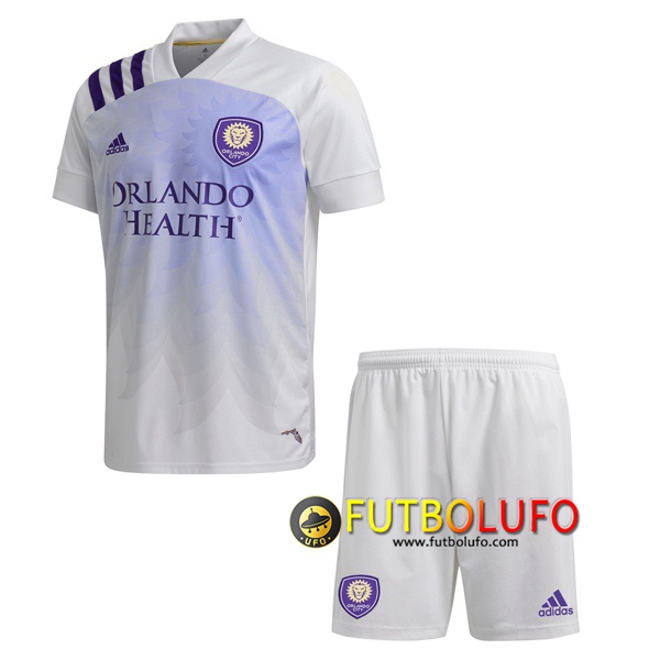 Camiseta Futbol Orlando City SC Ninos Segunda 2020/2021