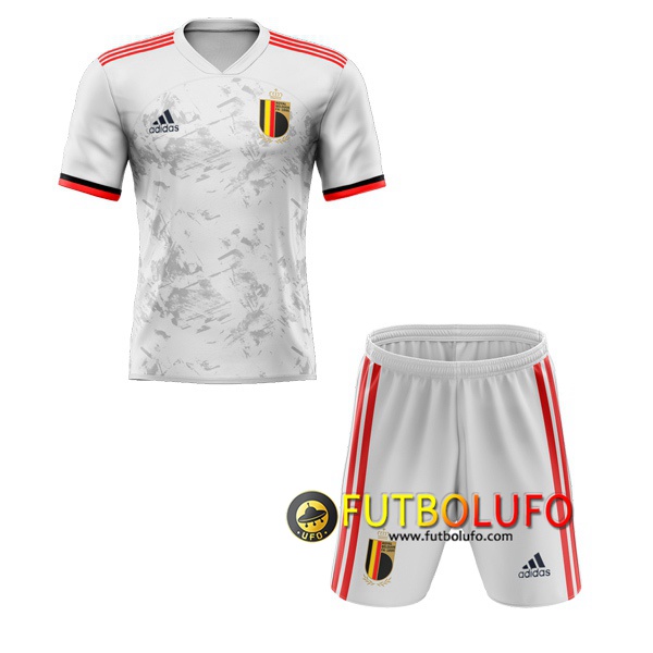 Camiseta Futbol Belgica Ninos Segunda 2020/2021