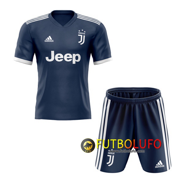 Camiseta Futbol Juventus Ninos Segunda 2020/2021