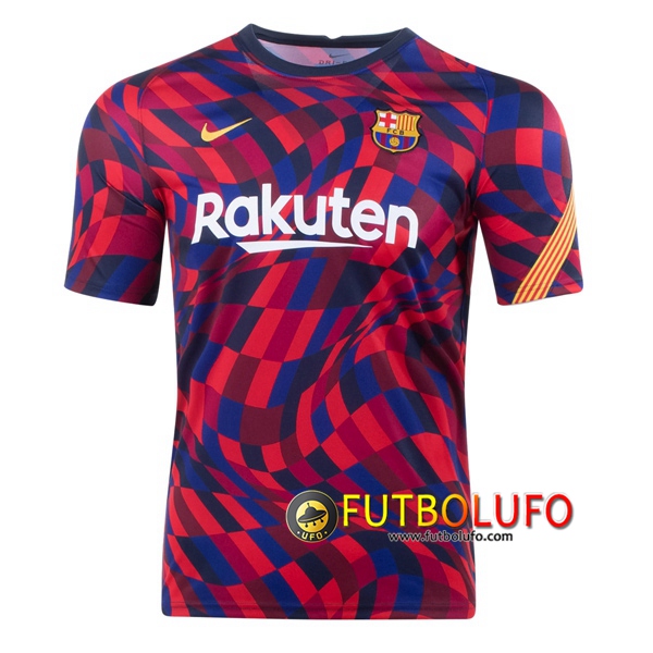 Camiseta Entrenamiento FC Barcelona Roja 2020/2021