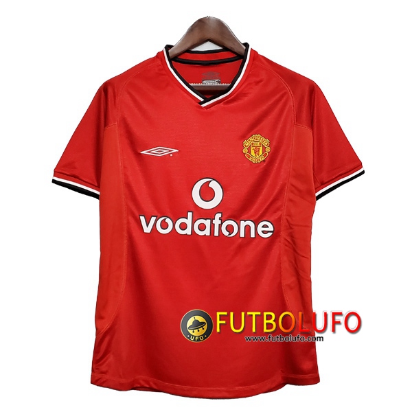 Camiseta Futbol Manchester United Retro Primera 2000/2001